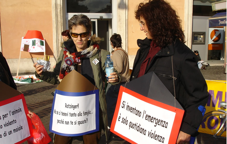 Manifestazione internazionale contro la violenza sulle donne 25 novembre 2006